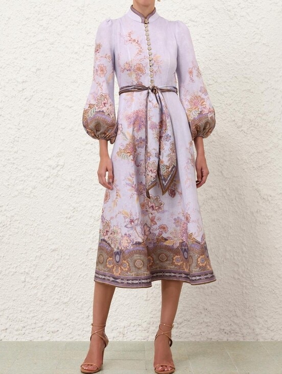Zimmermann Dresses & Skirts - Zimmermann Luna Buttoned Midi Dress – Rare | NWT | Size 1 (US 6)